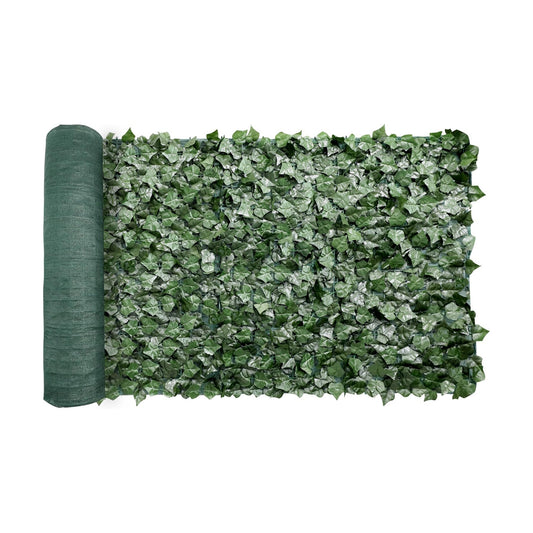 1PC ' Artificial Faux Ivy Leaf Decorative Fence Screen Faux Leaves Fence Cover Wall / 4' x 10