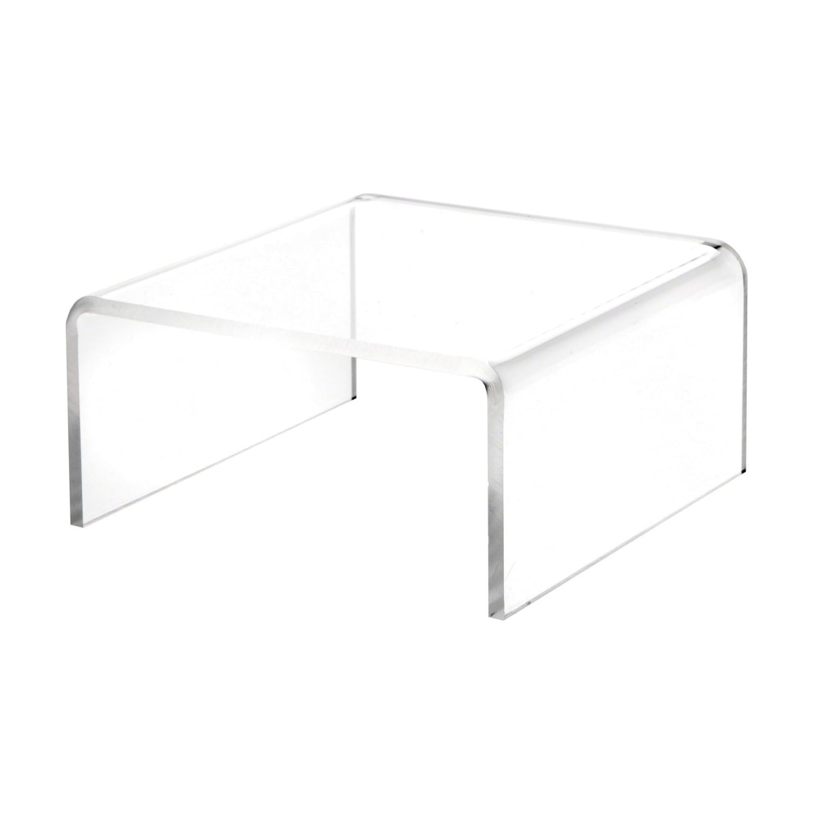 Acrylic Short Square Display Riser / 2.5 x 5 x 5 / Clear