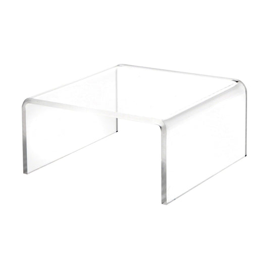 Acrylic Short Square Display Riser / 2.5 x 5 x 5 / Clear
