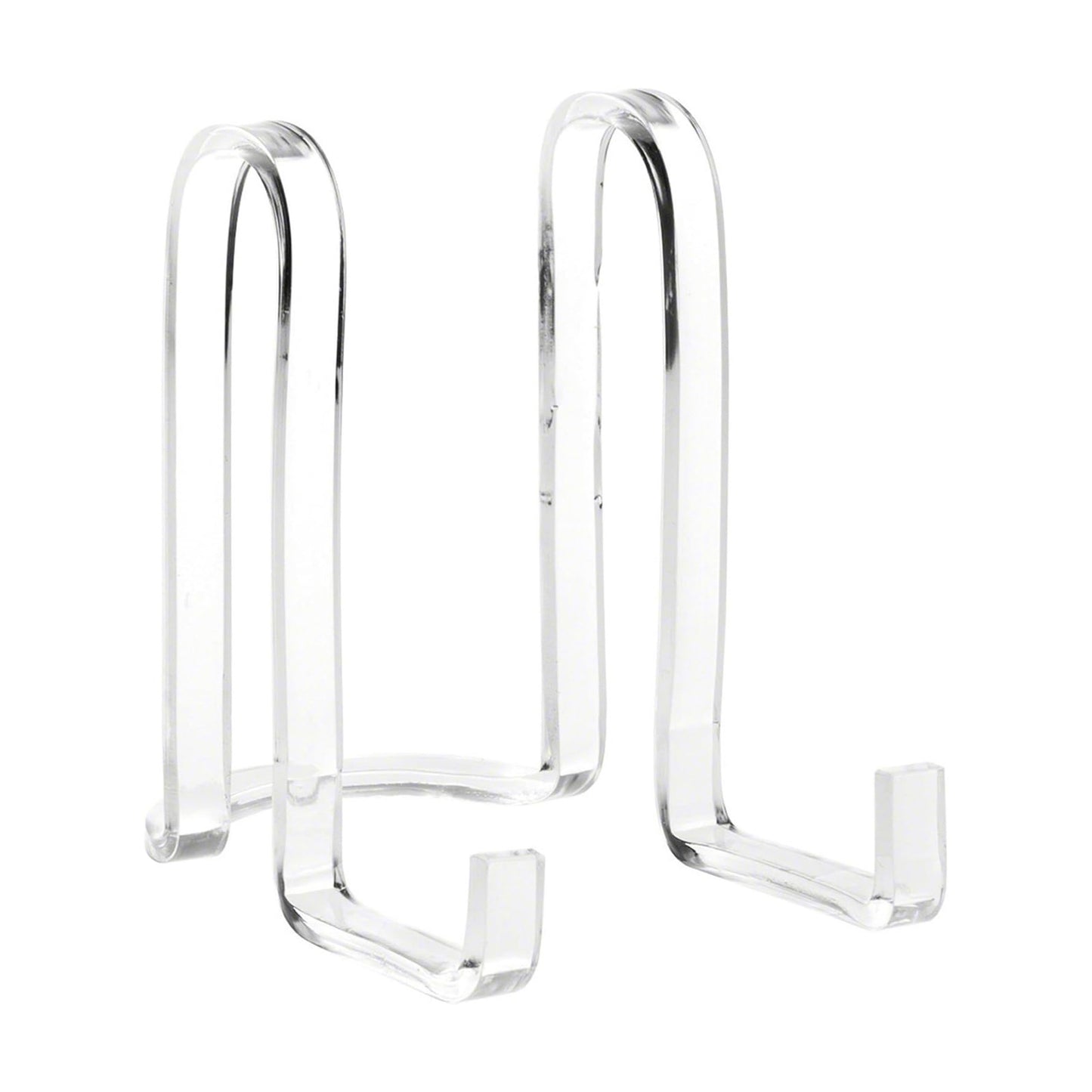 Acrylic Ribbon-Style Display Easel / 6.125 x 4 x 6.5 / Clear