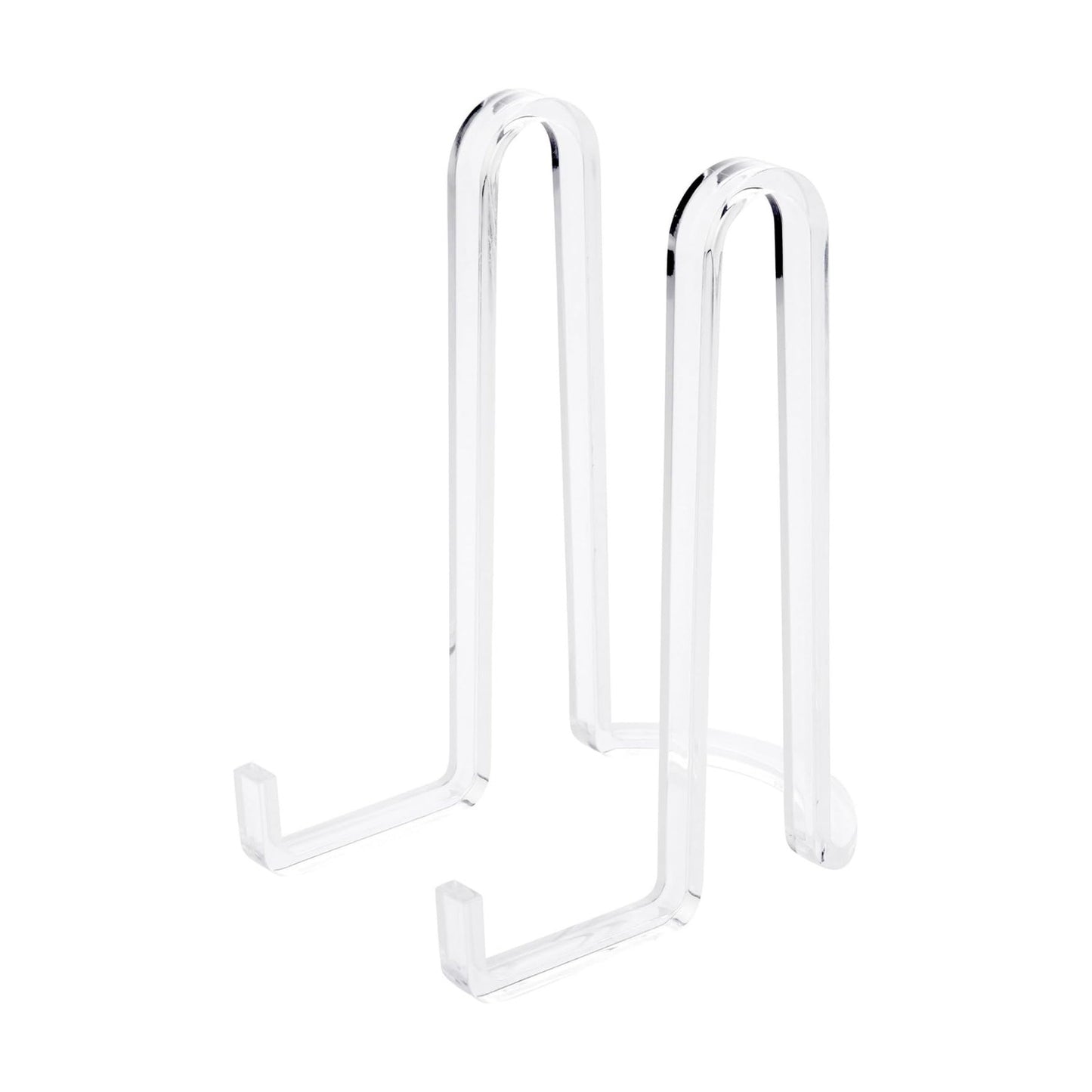 Acrylic Ribbon-Style Display Easel / 7.5 x 4 x 6 / Clear