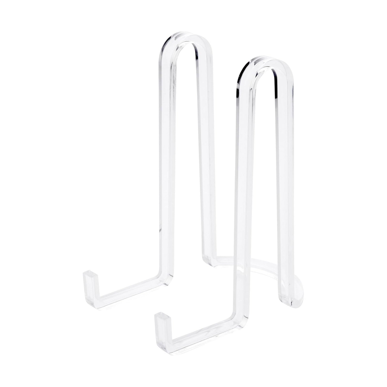 Acrylic Ribbon-Style Display Easel / 7.5 x 4 x 6 / Clear