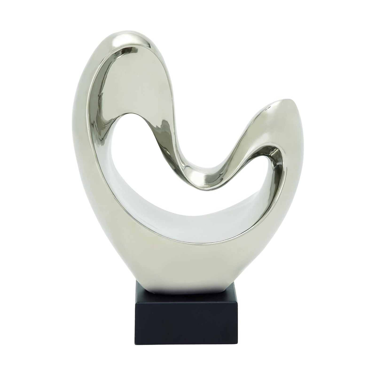 Accent Figurine " x / Silver / 10 x 5
