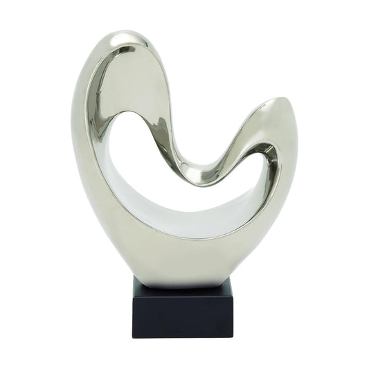 Accent Figurine " x / Silver / 10 x 5