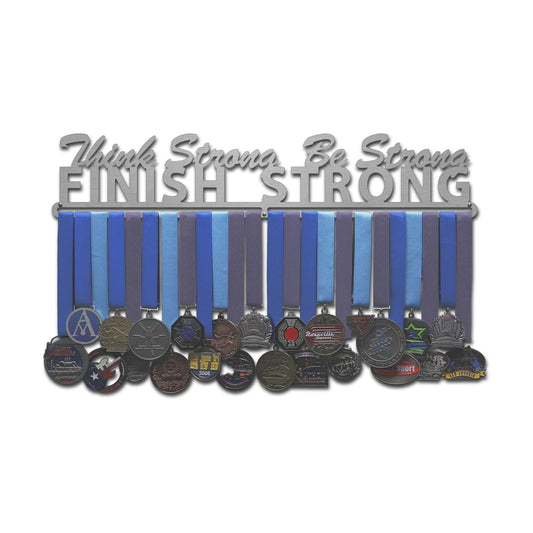 Allied Medal Hangers - Think Strong, Be Strong, Finish Strong - Multiple Variations Offered - Medal Award Holder