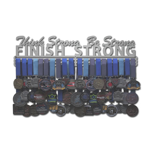 Allied Medal Hangers - Think Strong, Be Strong, Finish Strong - Multiple Variations Offered - Medal Award Holder