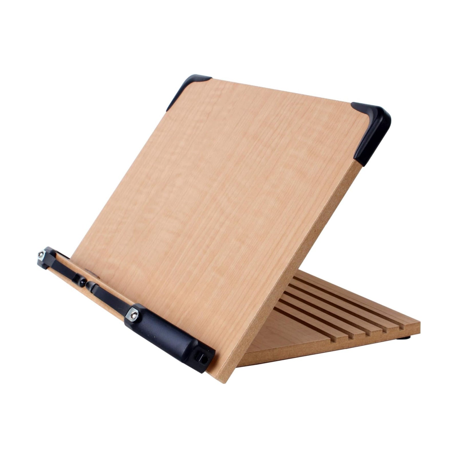 BS1500 11.8x8.5 Portable Adjustable Foldable Bookstand Holder for Reading Hands Free Large Thick Heavy Textbooks