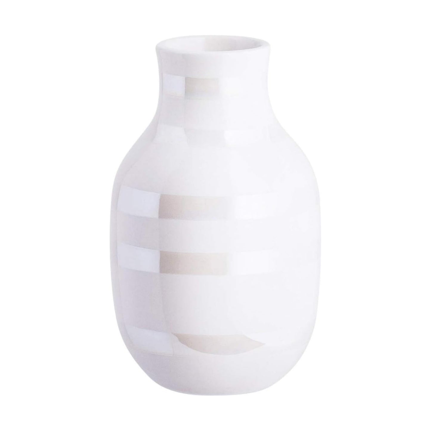 Kahler Omaggio Vase / 12.5 Cm / Mother of Pearl / 4.9 Inch