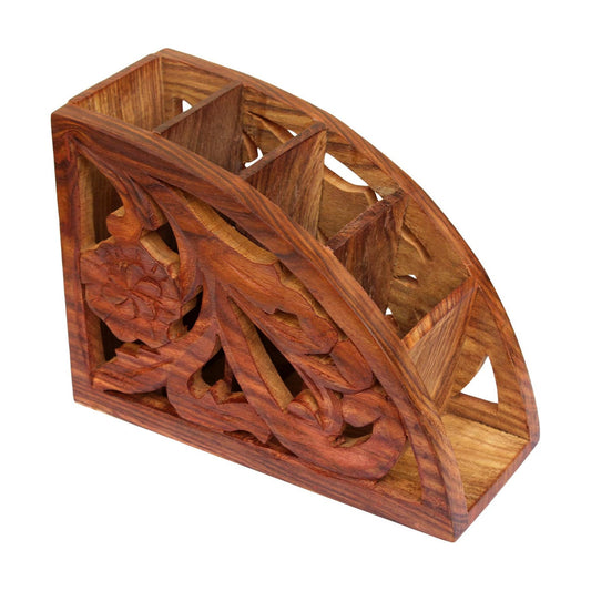 Wooden Remote Control Holder Stand