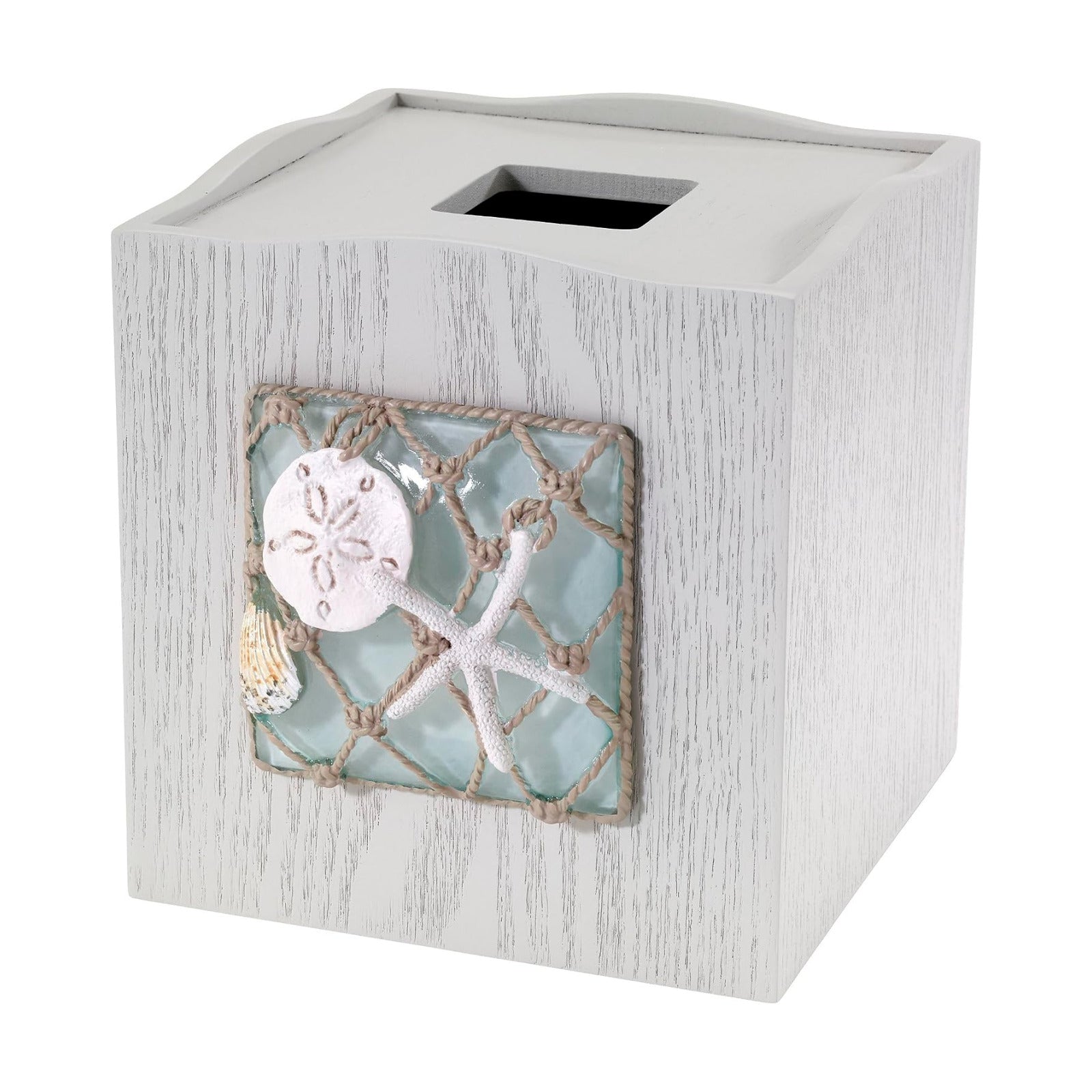 Coastal Home Decor / Tissue Box Cover