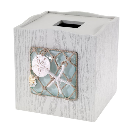 Coastal Home Decor / Tissue Box Cover
