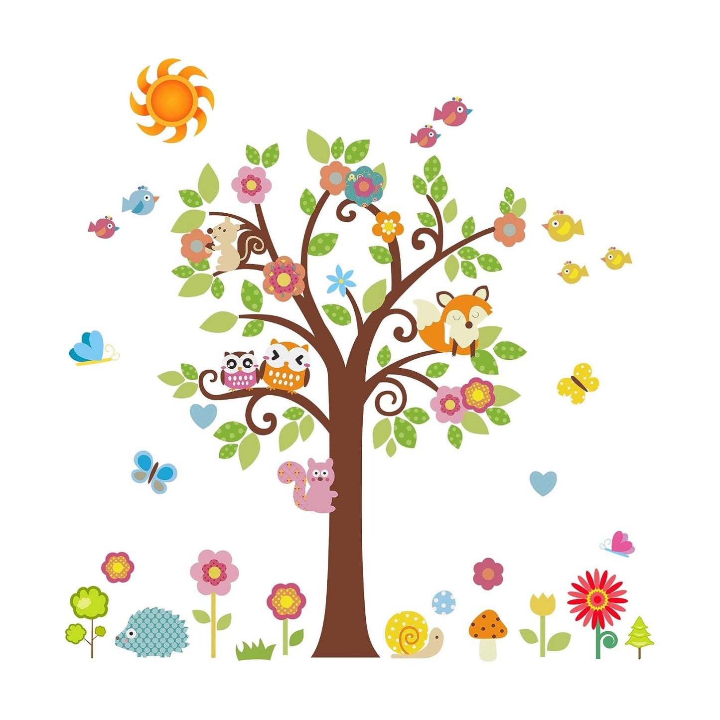 Flower Wall Decals DIY Vinyl Home Wall / B