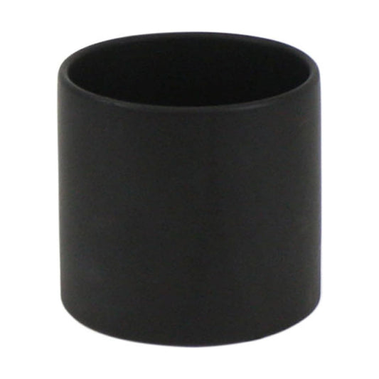 Matte Ceramic Cylinder Vase Width 6.5" Height 6 / 6.5 x 6 / H / Black