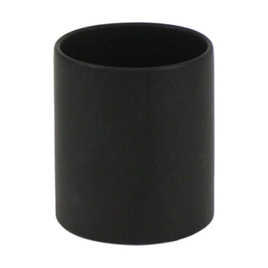Matte Ceramic Cylinder Vase Width 3.75" Height 4 / 3.75 x 4 / H / Black