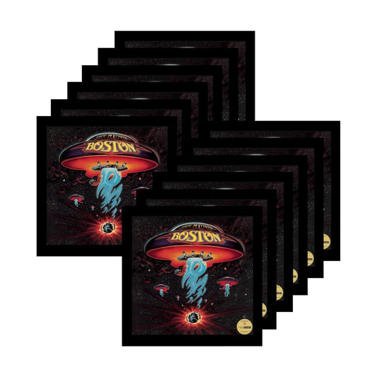 12.5"x12.5" LP Vinyl Record Frame Display, Music Album Cover Holder, Stunning Wall Art Decor w/No Mat, Dust-free Glass