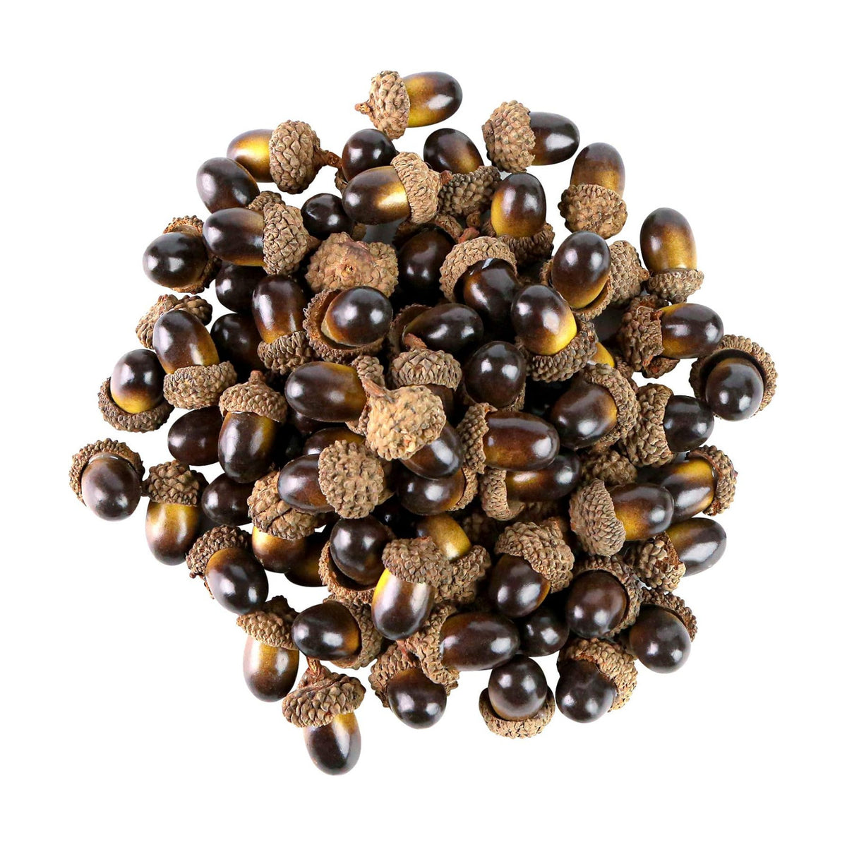 BigOtters 100 PCS Artificial Acorns for Fall Decor, Faux Acorn Bowl Fillers