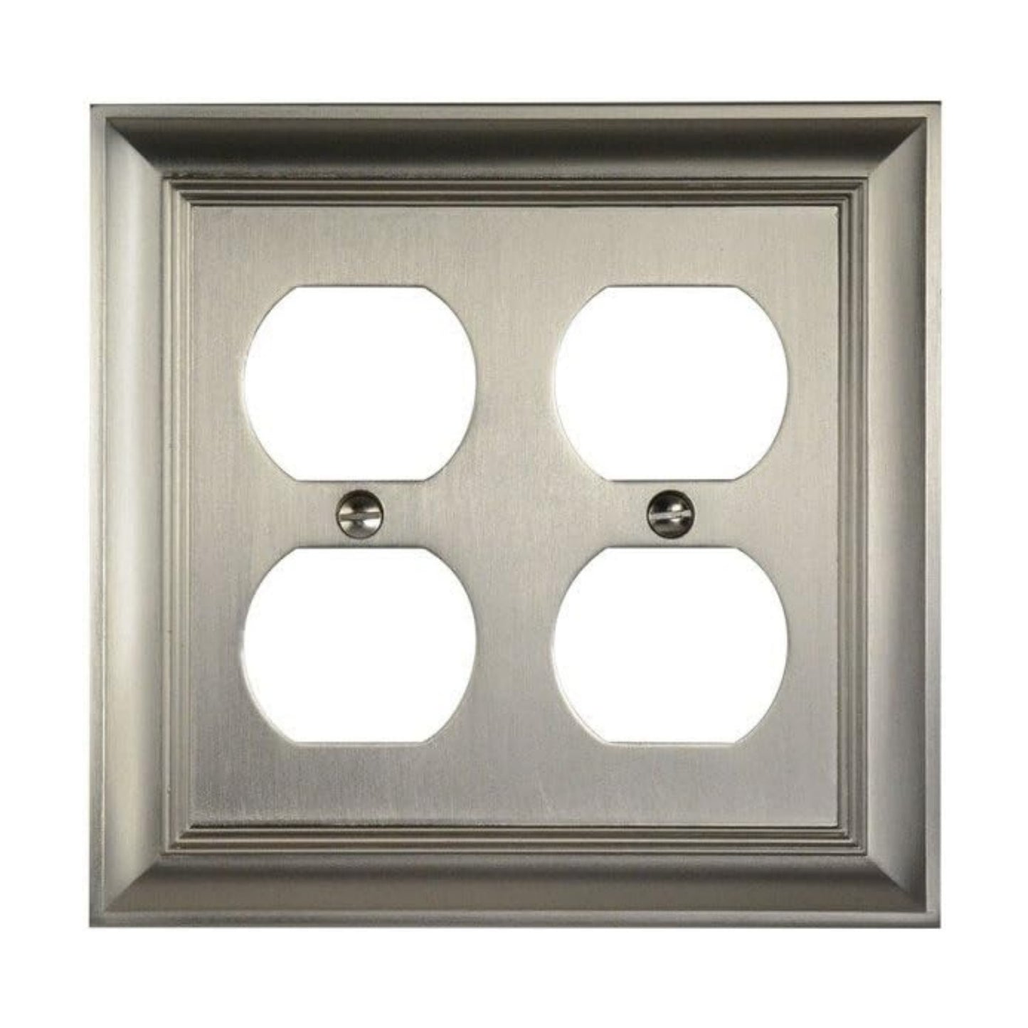 Cool Knobs and Pulls (CKP) Impressions Collection, 31194 Decorative Double Duplex Wall Plate/Outlet Cover, Long Lasting