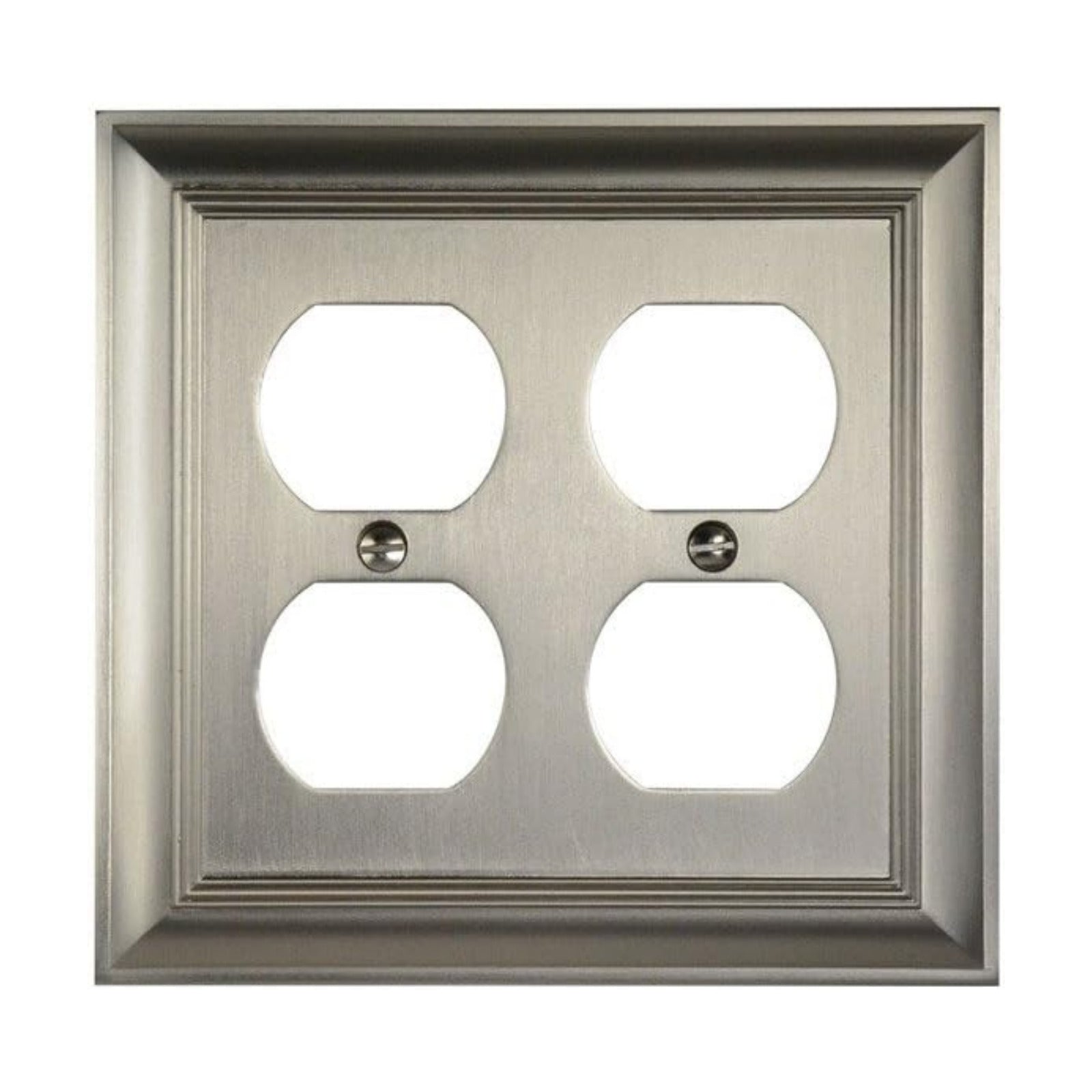 Cool Knobs and Pulls (CKP) Impressions Collection, 31194 Decorative Double Duplex Wall Plate/Outlet Cover, Long Lasting