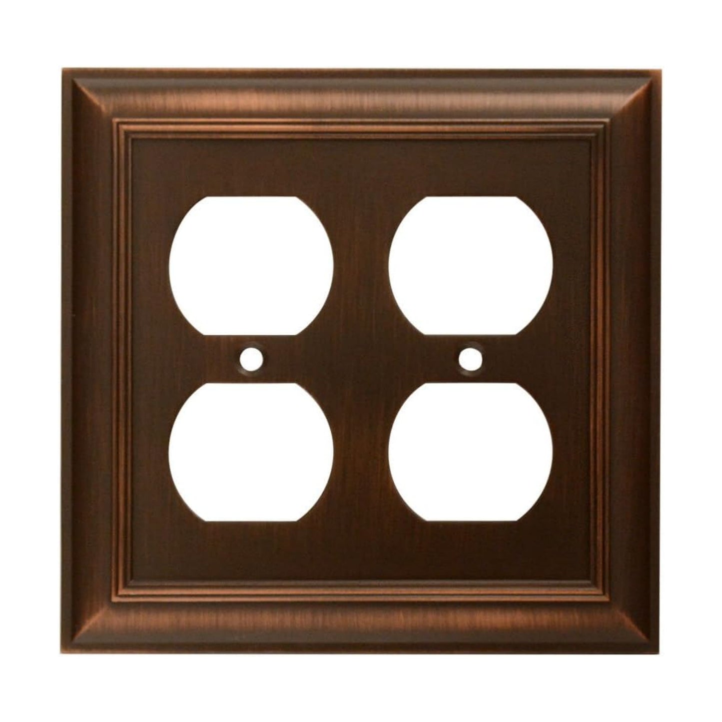 Cool Knobs and Pulls (CKP) Impressions Collection, 31194 Decorative Double Duplex Wall Plate/Outlet Cover, Long Lasting