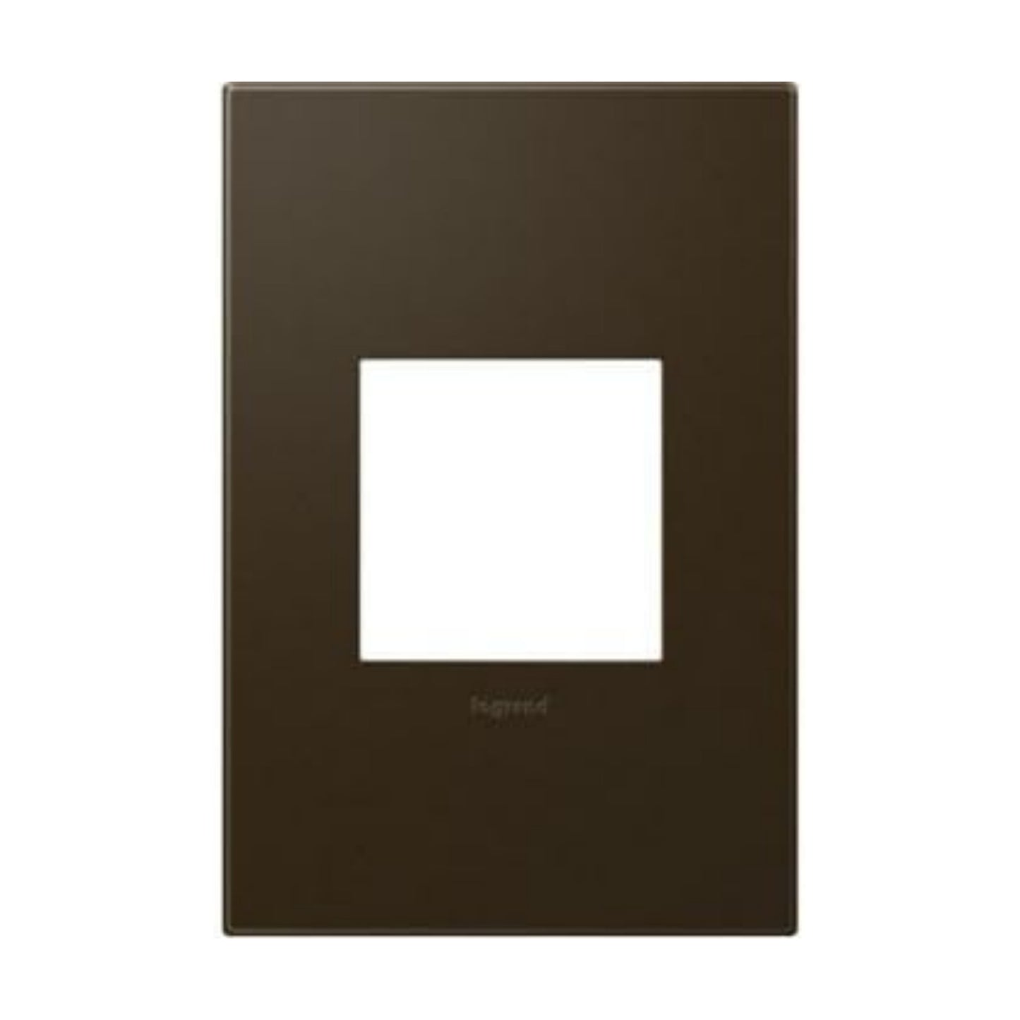 Legrand adorne Bronze 1-Gang Wall Plate, 6-Pack, AWP1G2BR6-6PK