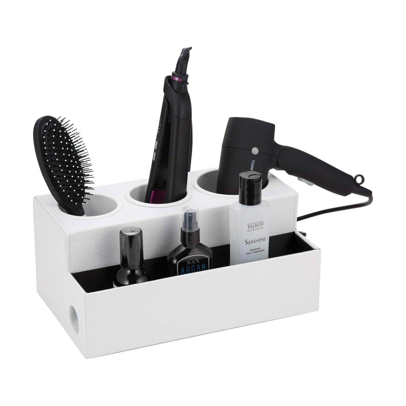 J JACKCUBE DESIGN Hair Tool Organizer Dryer Holder Hair Styling Accessories Organizer Bathroom Storage Countertop with