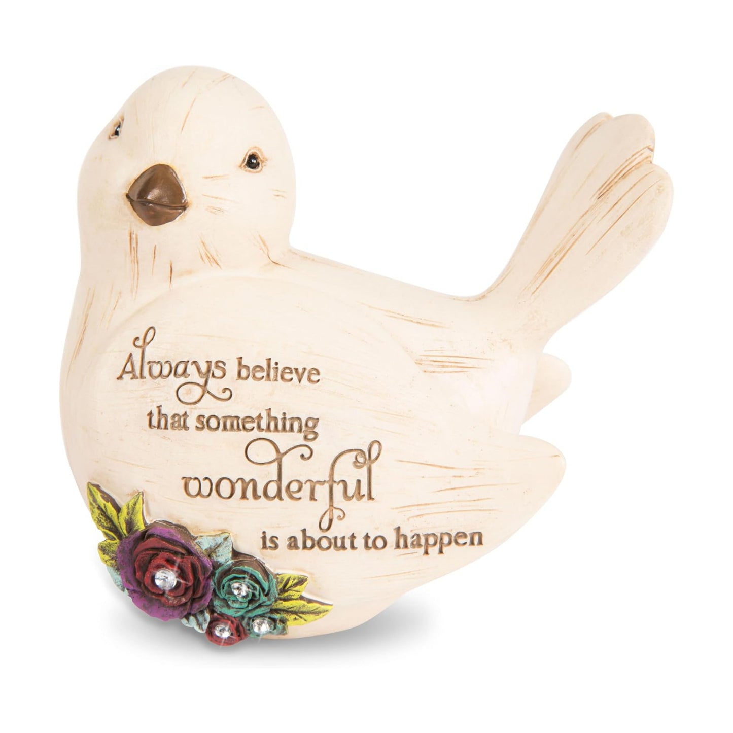 Simple Spirits 41107 Decorative Bird Something Wonderful Bird Figurine 3.5 / Multicolor