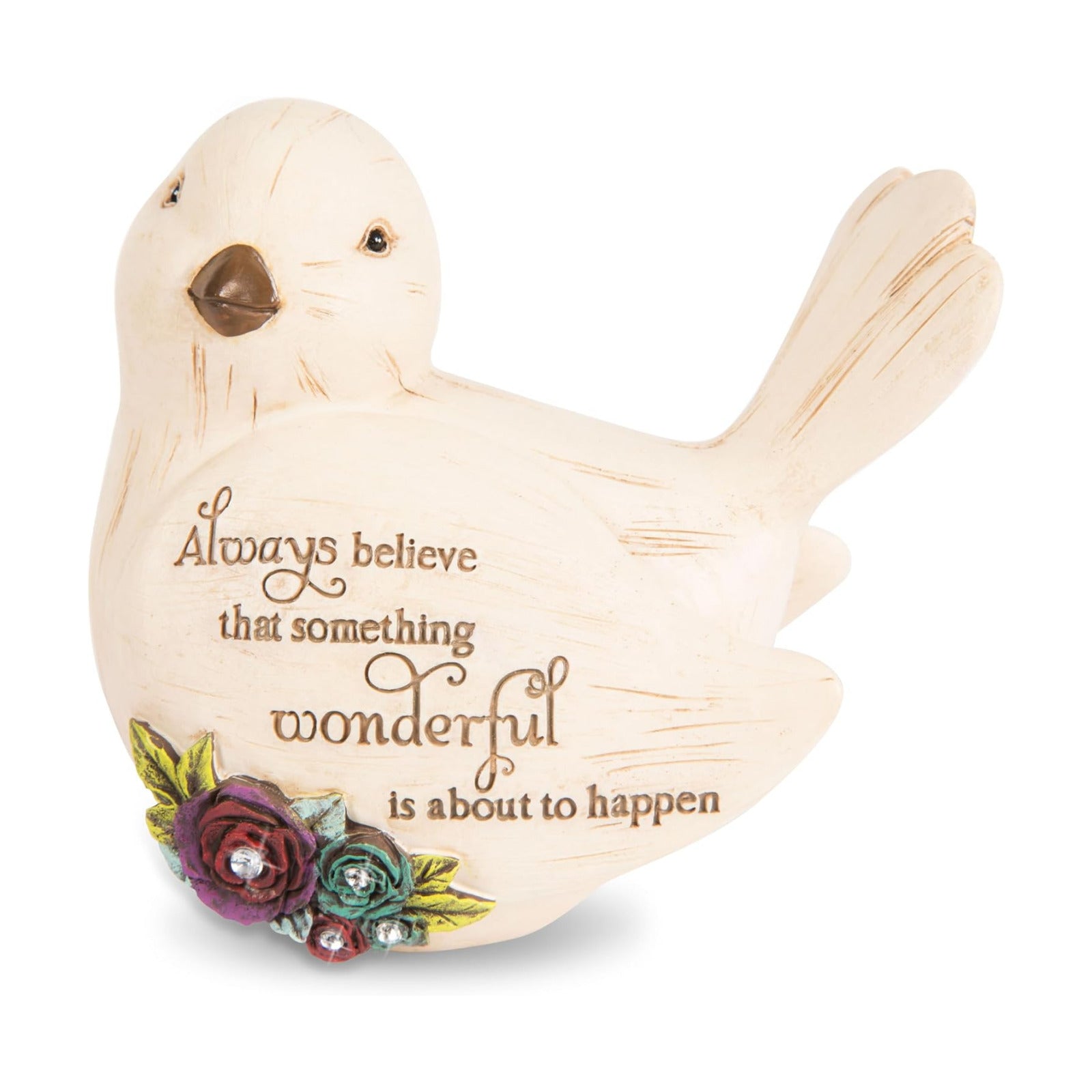 Simple Spirits 41107 Decorative Bird Something Wonderful Bird Figurine 3.5 / Multicolor