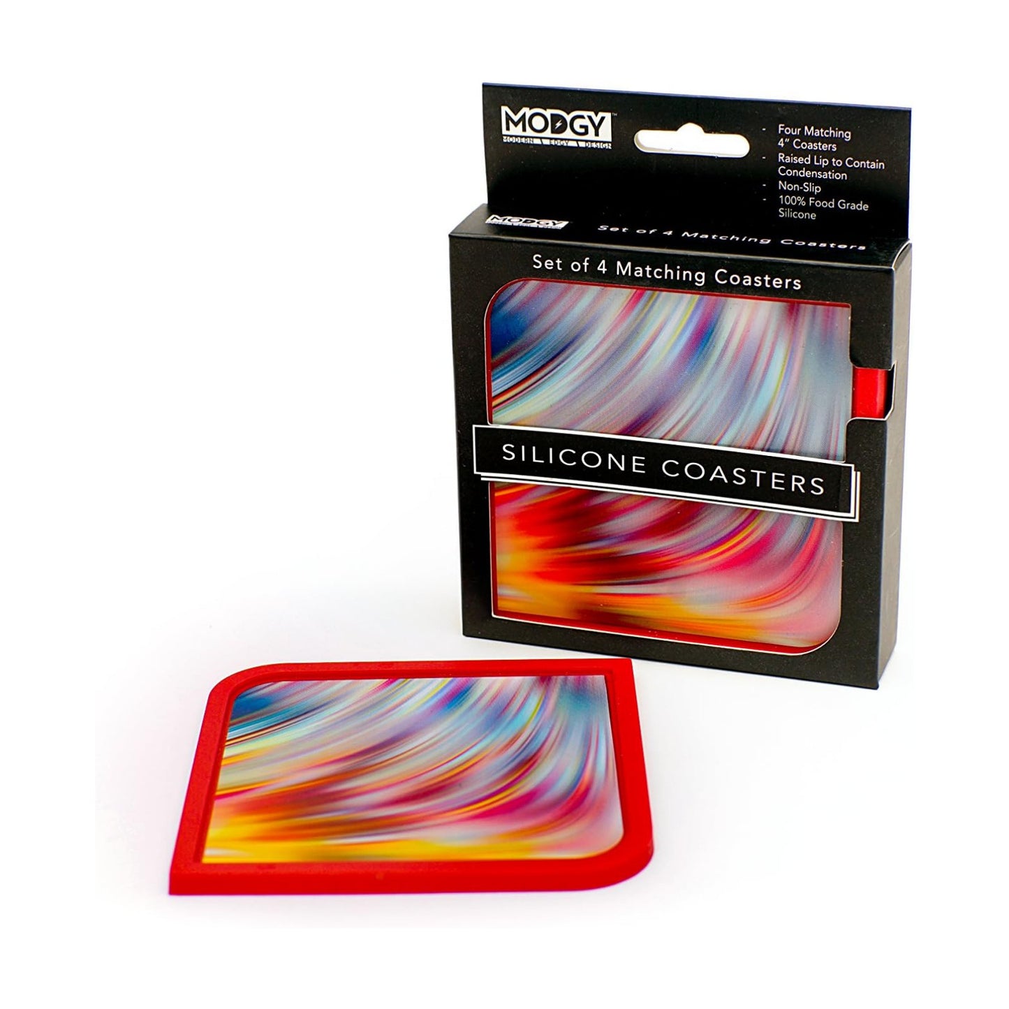 Silicone Coasters for Drinks / Set of 4