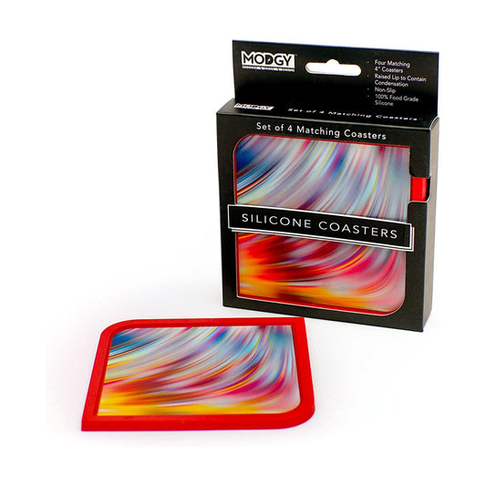 Silicone Coasters for Drinks / Set of 4