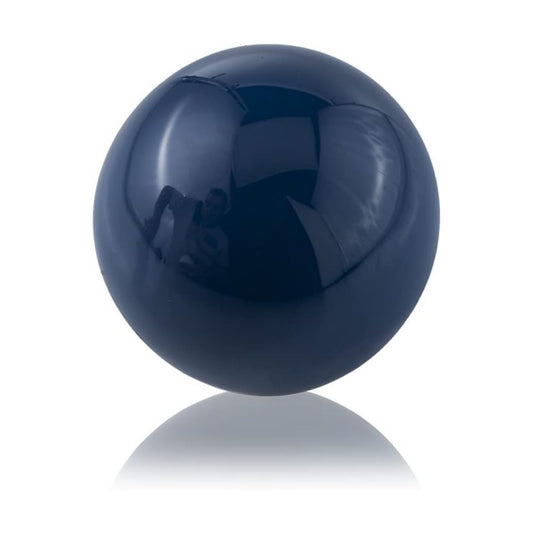 Modern Sculptural Orb Accent / Blue / 3-inch Diameter