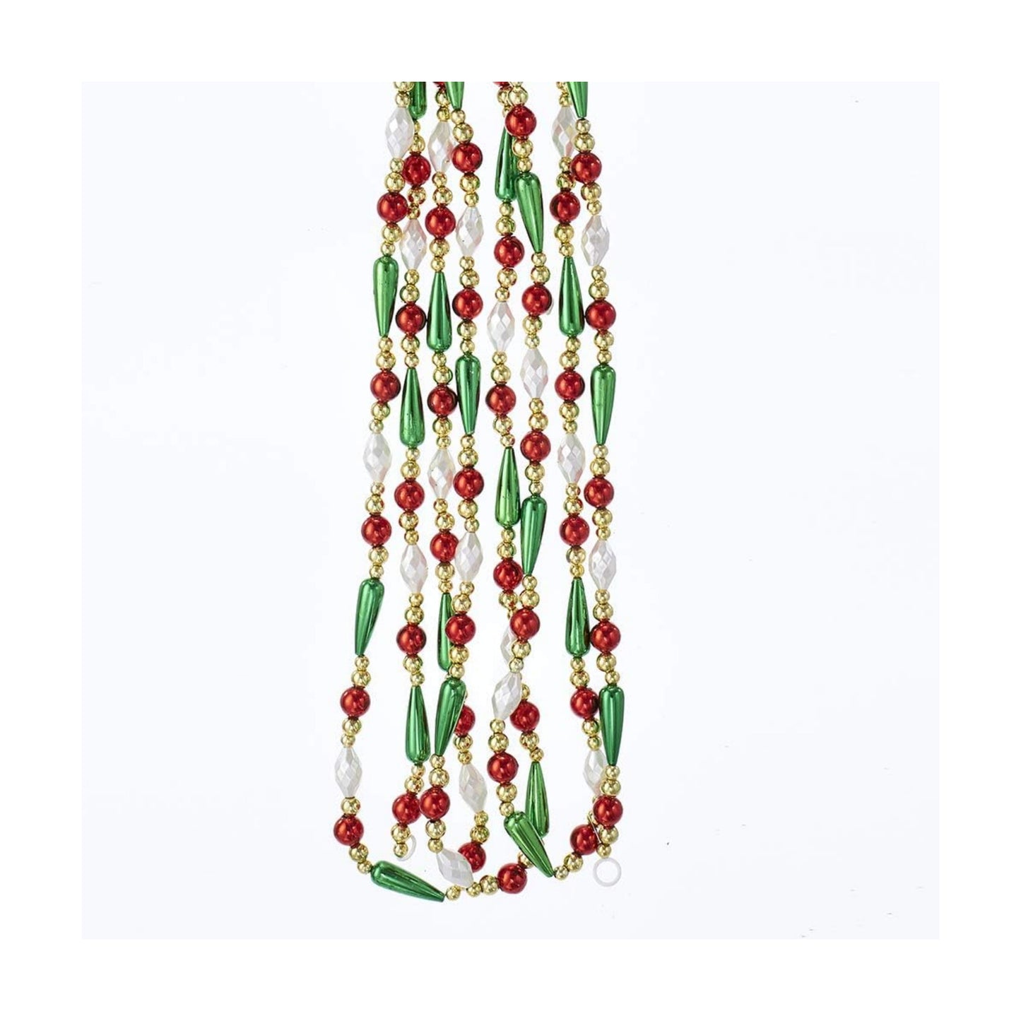 Water Drop Beaded Garland / Gold