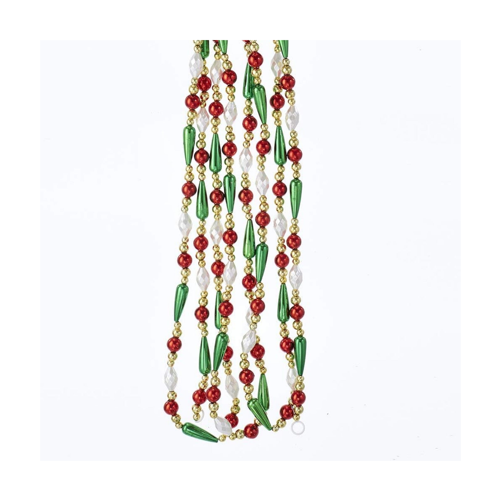 Water Drop Beaded Garland / Gold