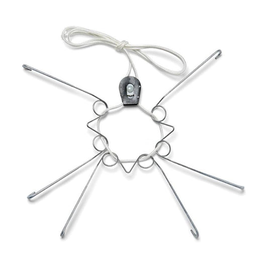 Plate Hangers for the Wall, Heavy Duty Platter Bowl Holder, Large 14-22 in | Adjustable stainless steel wire with