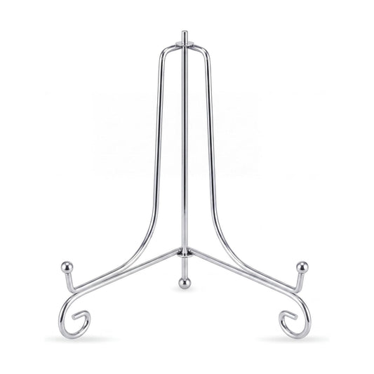 Metal Picture Stand / Silver / 8 Inch / Set of 2
