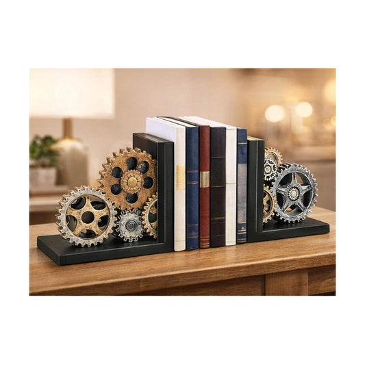 Steampunk Book Ends / Bronze