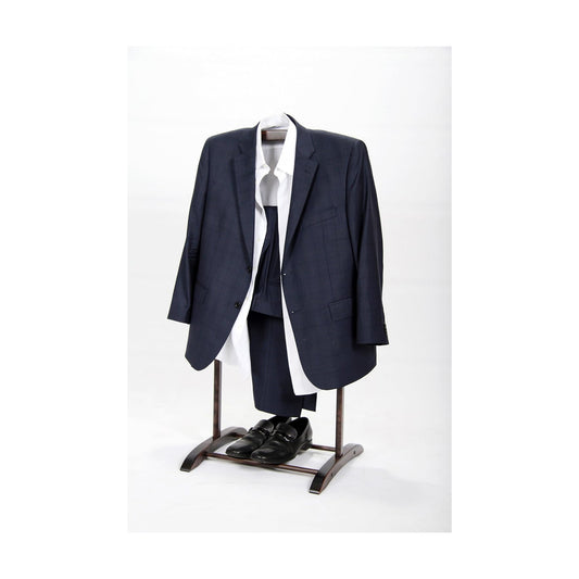 Deluxe Hardwood Clothes Valet Stand (Red Mahogany)