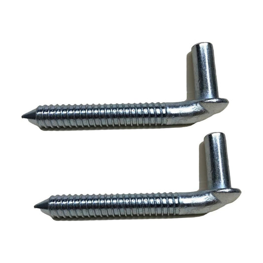 3/4 Chain Link Lag Screw Gate Hinge Side Wood Post Bolt Hinge Zinc Plated