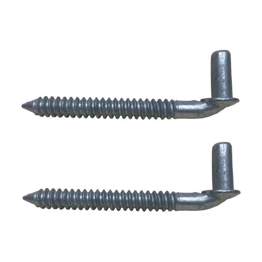 5/8 Chain Link Lag Screw Gate Hinge Post Side Wood Bolt Galvanized Steel