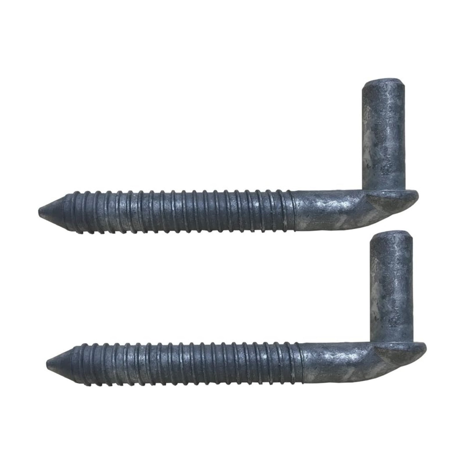 3/4 Chain Link Lag Screw Gate Hinge Post Side Wood Bolt Galvanized Steel