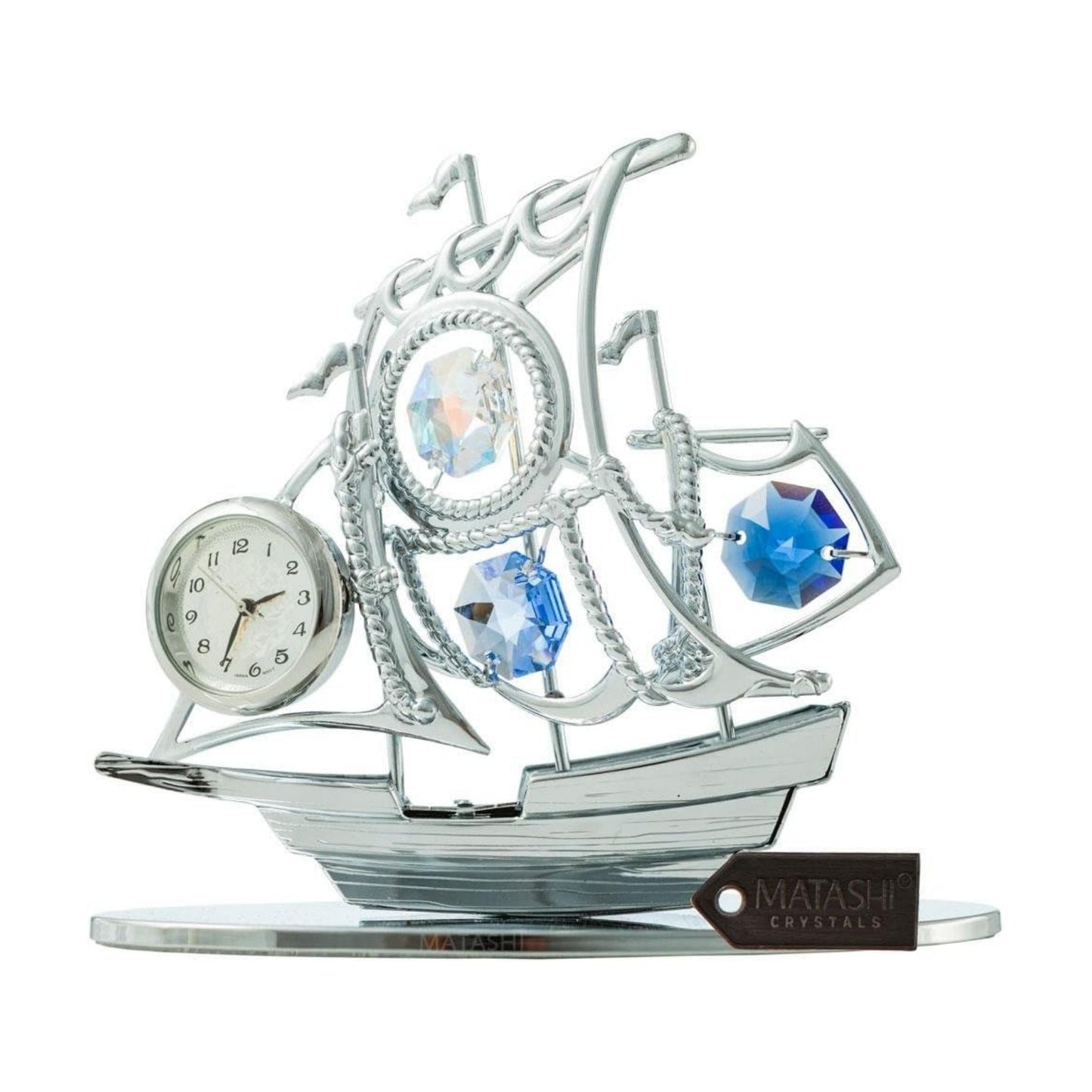 Elegant Tabletop Timepiece / Silver