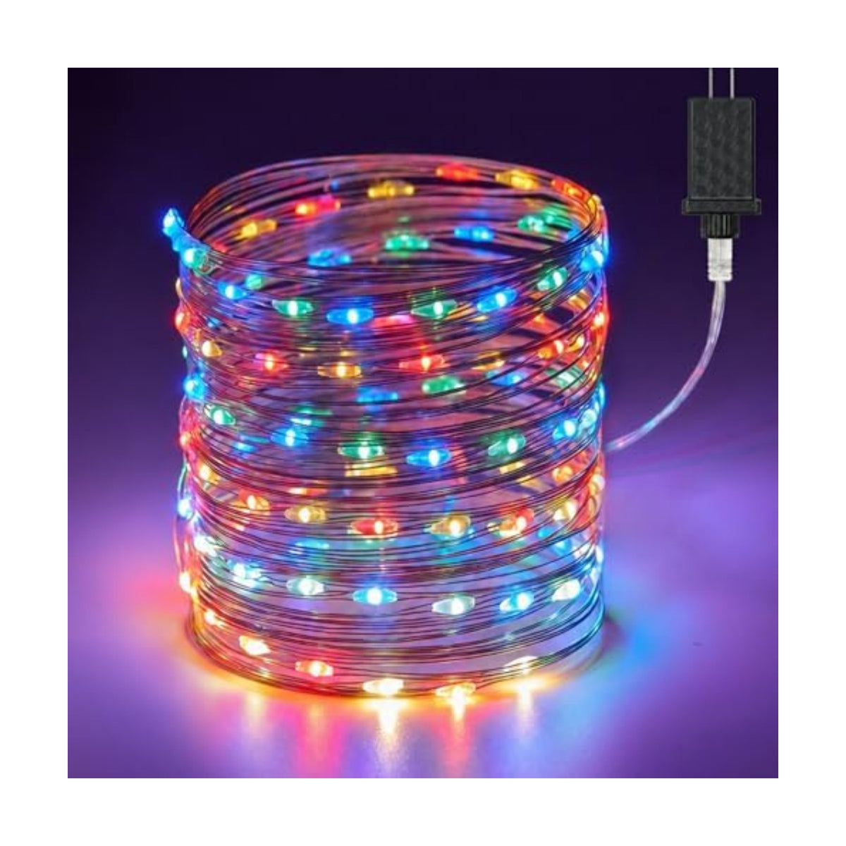 Minetom Fairy Lights Plug in, 33Ft 100LEDs String Lights for Bedroom