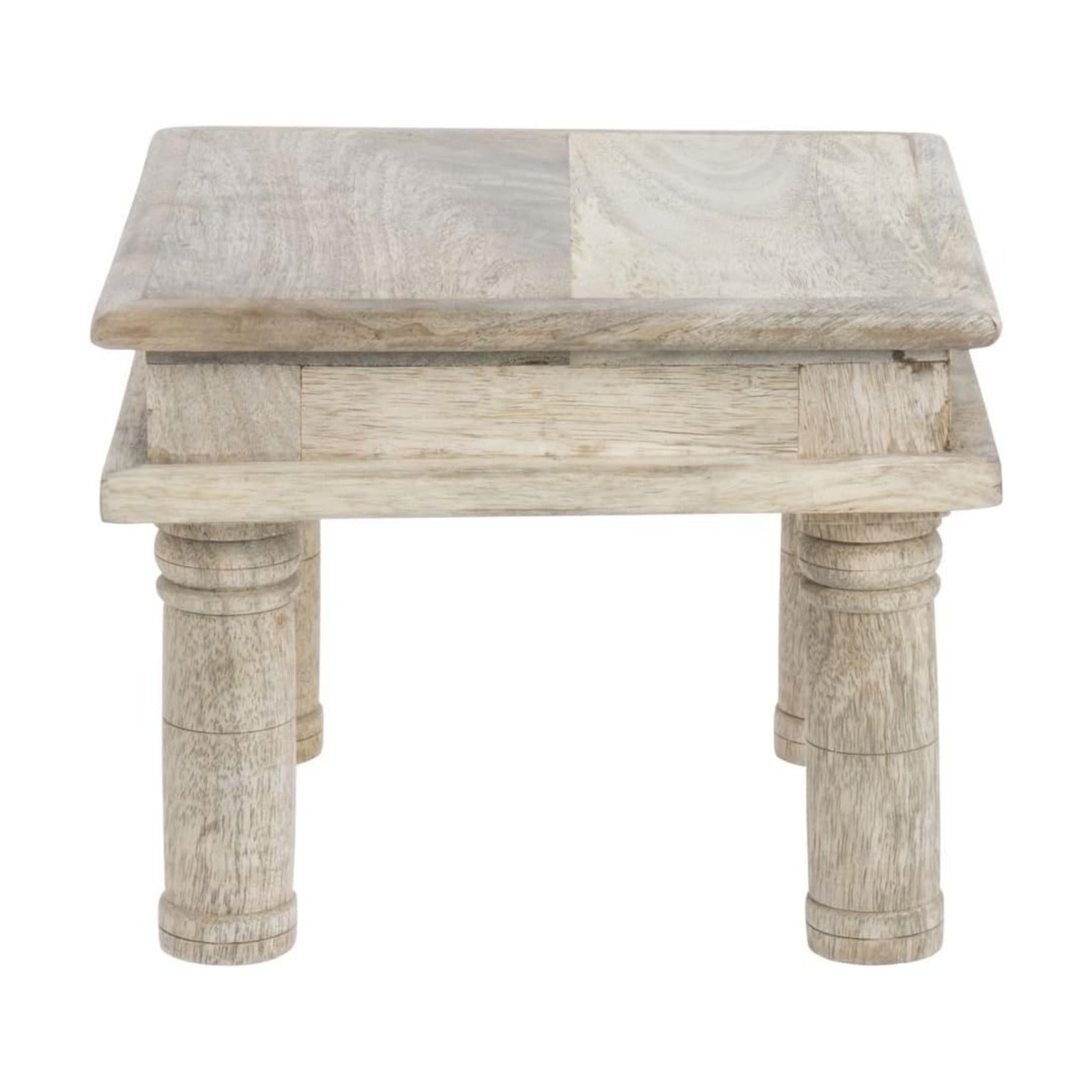 Display Riser Square Mango Wood Table Riser / 3 Inch