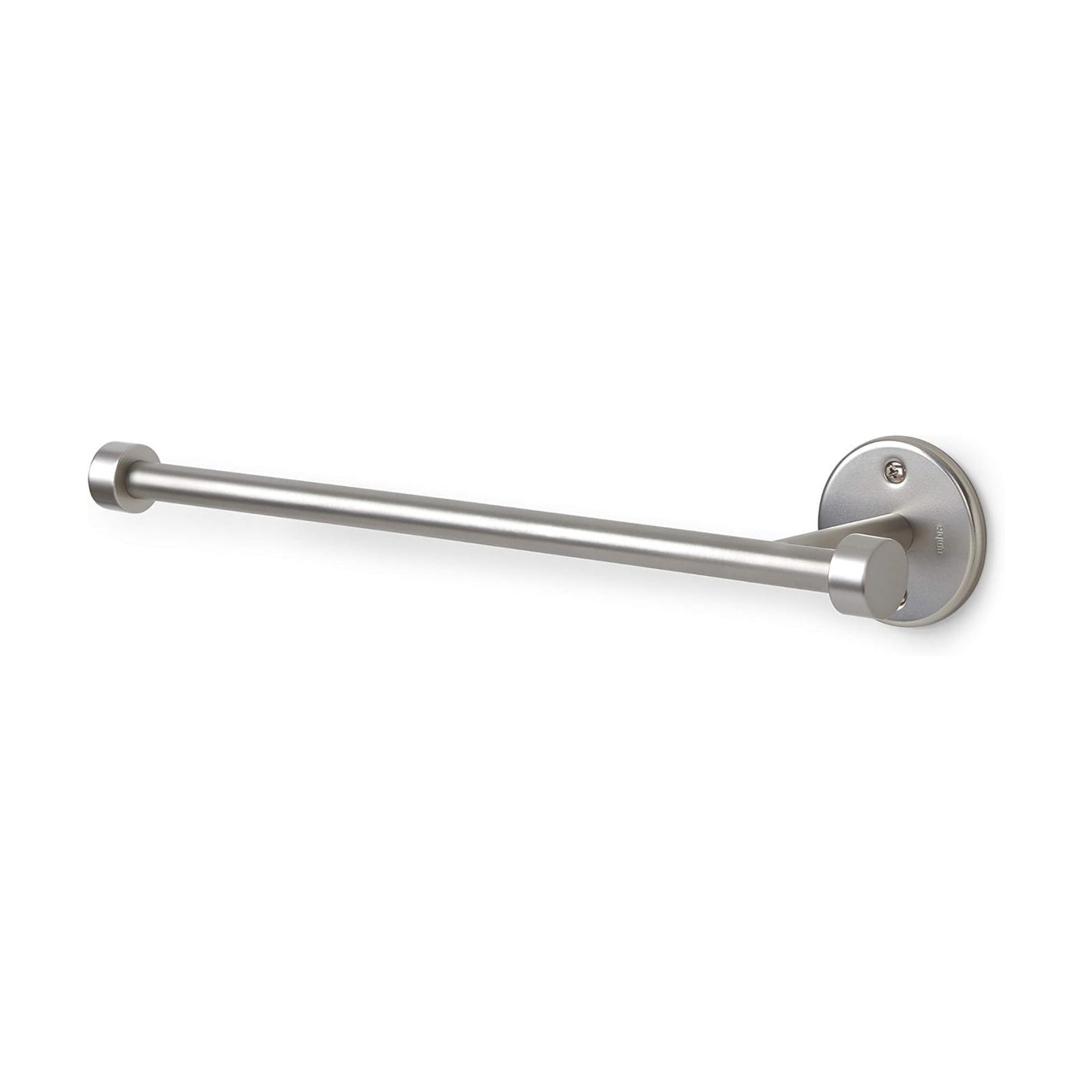 Umbra Cappa Wall Mount or Under the Counter Paper Towel Holder, 14" L x 4" W x 2.6" H, Nickel