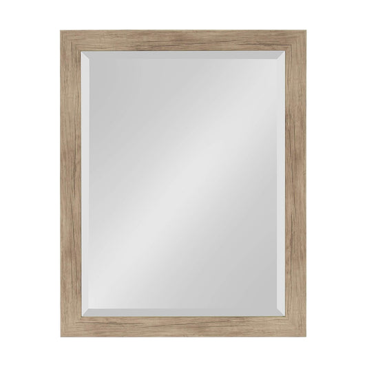 Farmhouse Rectangular Vanity / 27"L x 21"W / Rustic Brown / 21 x 27
