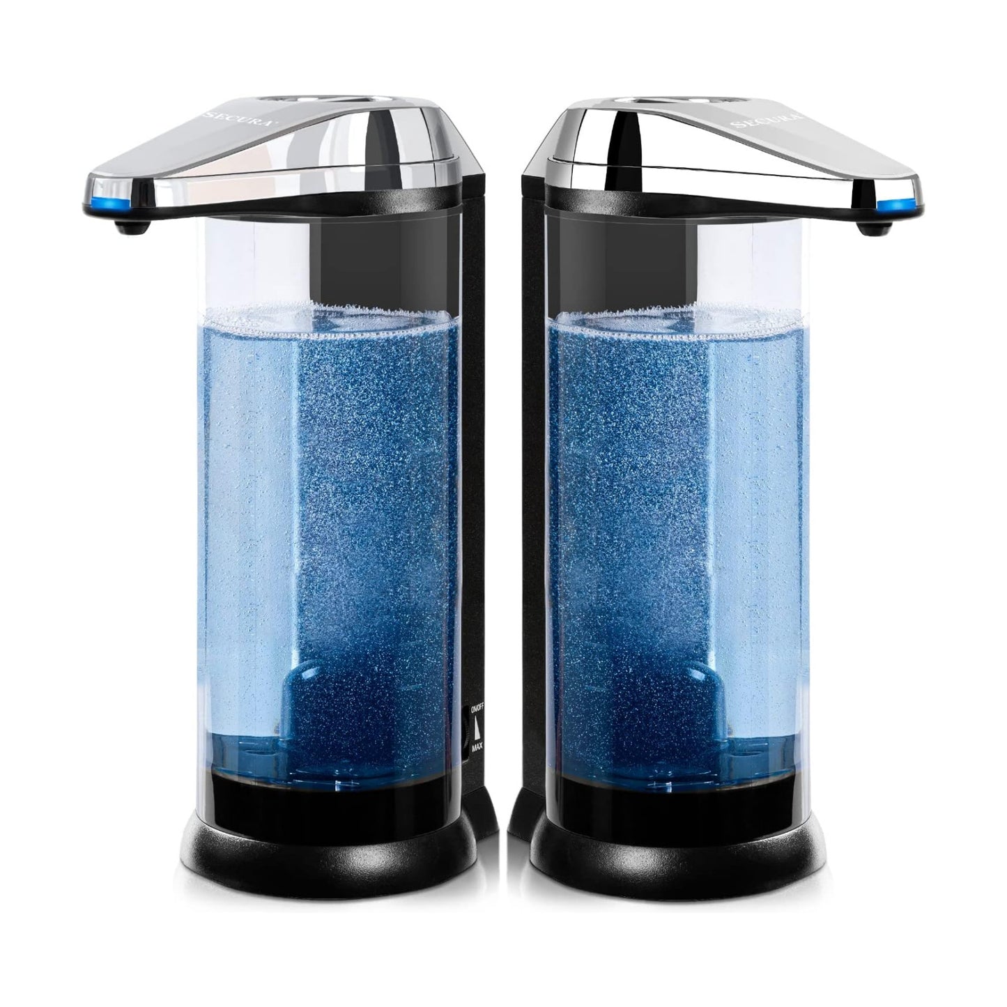 Secura 17oz Automatic Liquid Soap Dispenser, Touchless Battery Operated Hand Soap Dispenser with Adjustable Soap