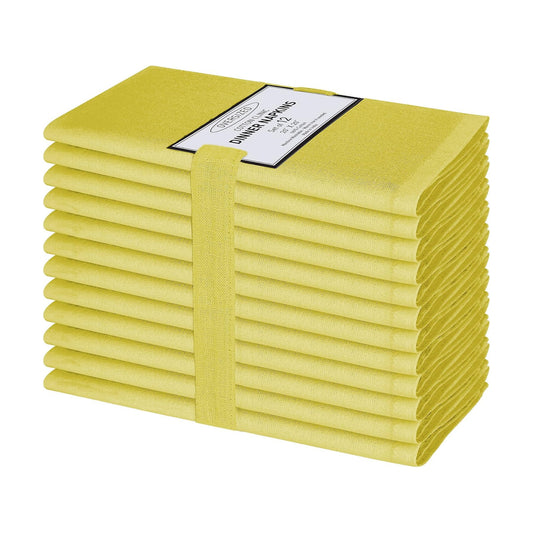 Cloth Dinner Napkins - Perfect Everyday Use Table Napkins - Soft Durable Washable - Ideal for Party Wedding Christmas