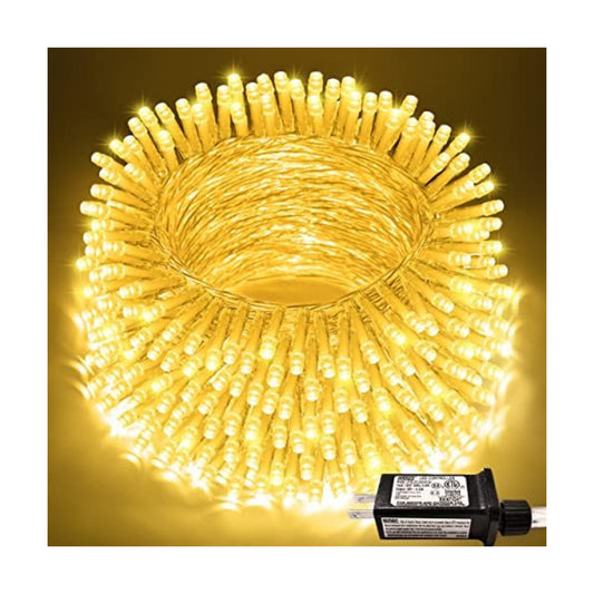 JMEXSUSS Outdoor String Lights Indoor for Bedroom, 200 LED Christmas Lights