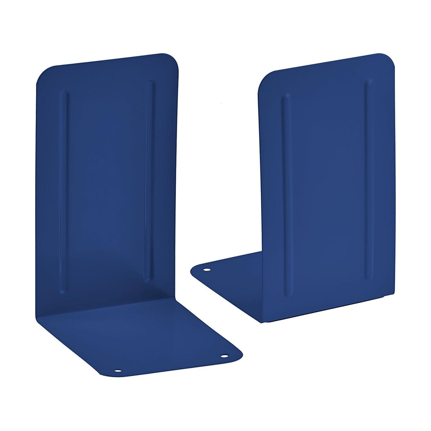 Steel Metal Book Ends Storage / Deep Blue