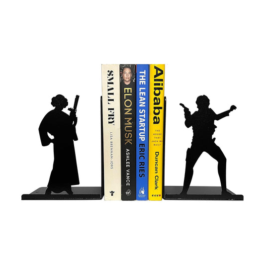 Decorative Metal Bookend / 5.9 x 3.9 x 3.14