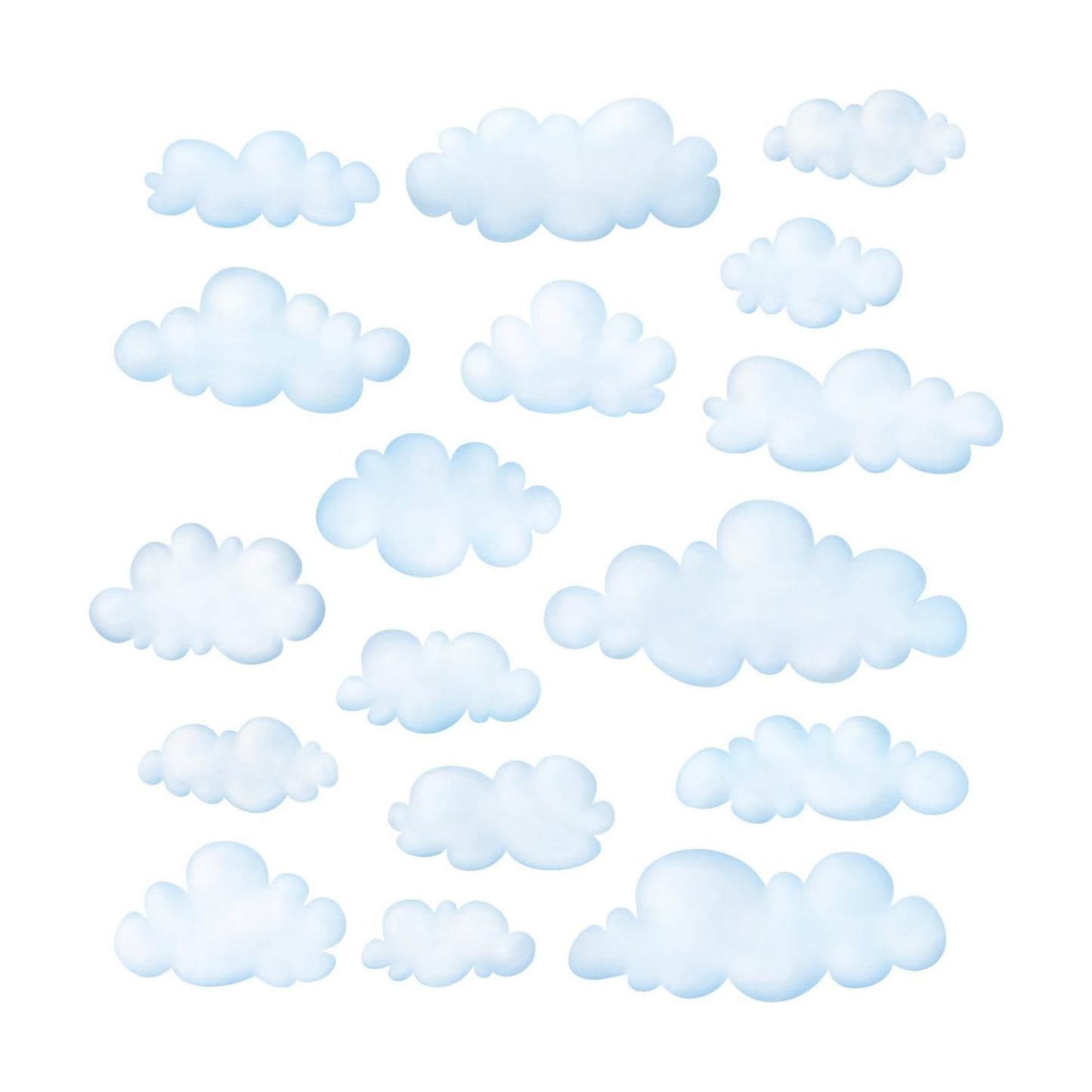 Small Clouds Wall Decals for Kids / Clouds S